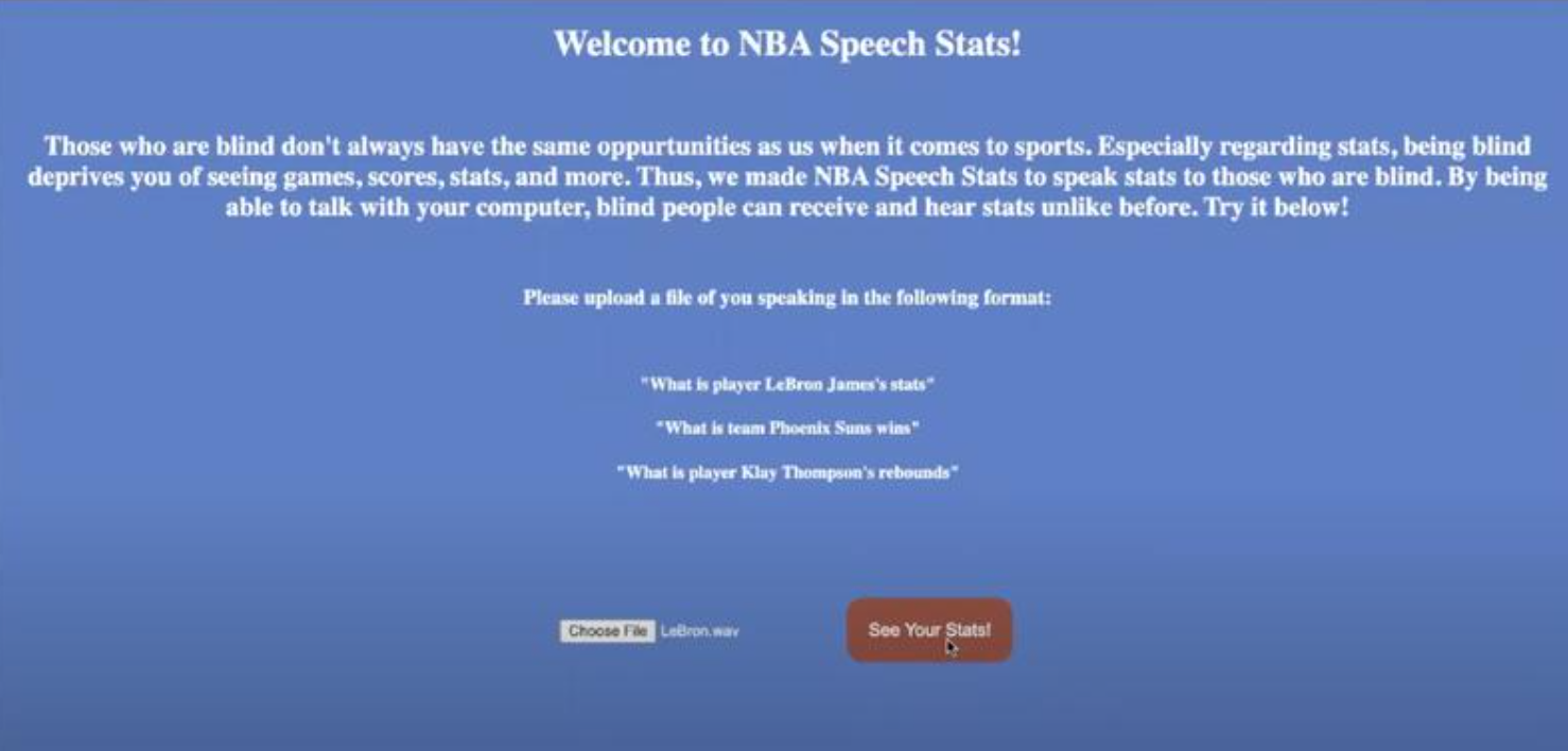 NBA Speech Stats